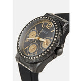 Buy Shop Guess Starlight Black Dial Black Rubber Strap Watch for Women - W0846L1 USA Online
