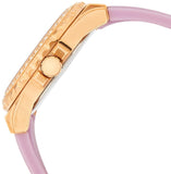 Buy Shop Guess Starlight Diamonds White Dial Purple Rubber Strap Watch for Women - W0846L6 USA Online