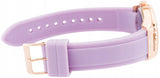 Buy Shop Guess Starlight Diamonds White Dial Purple Rubber Strap Watch for Women - W0846L6 USA Online