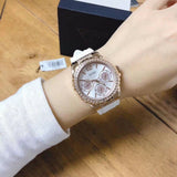 Buy Shop Guess Starlight Diamonds White Dial White Rubber Strap Watch for Women - W0846L5 USA Online
