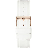 Buy Shop Guess Starlight Diamonds White Dial White Rubber Strap Watch for Women - W0846L5 USA Online