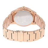 Buy Shop Guess Studio Rose Gold Dial Rose Gold Steel Strap Watch For Women - W0778L3 USA Online
