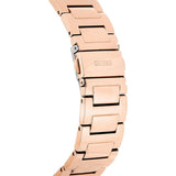 Buy Shop Guess Studio Rose Gold Dial Rose Gold Steel Strap Watch For Women - W0778L3 USA Online