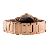 Buy Shop Guess Studio Rose Gold Dial Rose Gold Steel Strap Watch For Women - W0778L3 USA Online
