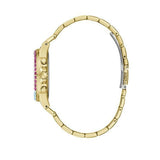 Buy Shop Guess Sugarrush Quartz Multicolor Dial Gold Steel Strap Watch For Women - GW0258L1 USA Online