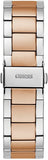 Buy Shop Guess Sunray Multifunction Crystals Silver Dial Two Tone Steel Strap Watch For Women - GW0616L3 USA Online