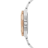 Buy Shop Guess Sunray Multifunction Crystals Silver Dial Two Tone Steel Strap Watch For Women - GW0616L3 USA Online