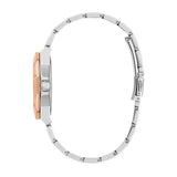 Buy Shop Guess Sunray Multifunction Crystals Silver Dial Two Tone Steel Strap Watch For Women - GW0616L3 USA Online