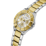 Buy Shop Guess Sunray Multifunction Silver Dial Two Tone Steel Strap Watch for Women - GW0616L2 USA Online