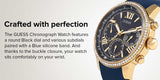Buy Shop Guess Sunrise Blue Dial with Diamonds Blue Rubber Strap Watch For Women - W0616L2 USA Online