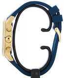 Buy Shop Guess Sunrise Blue Dial with Diamonds Blue Rubber Strap Watch For Women - W0616L2 USA Online