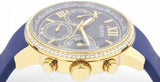 Buy Shop Guess Sunrise Blue Dial with Diamonds Blue Rubber Strap Watch For Women - W0616L2 USA Online