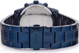 Buy Shop Guess Sunrise Multifunction Blue Dial Blue Steel Strap Watch for Women - W0448L10 USA Online