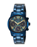 Buy Shop Guess Sunrise Multifunction Blue Dial Blue Steel Strap Watch for Women - W0448L10 USA Online