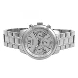 Buy Shop Guess Sunrise Multifunction Quartz White Dial Silver Steel Strap Watch For Women - W0330L3 USA Online