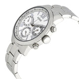 Buy Shop Guess Sunrise Multifunction Quartz White Dial Silver Steel Strap Watch For Women - W0330L3 USA Online