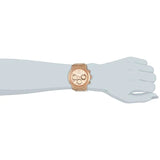 Buy Shop Guess Sunrise Quartz Rose Gold Dial Rose Gold Steel Strap Watch For Women - W0330L2 USA Online