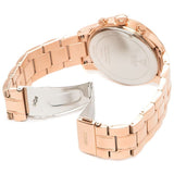 Buy Shop Guess Sunrise Quartz Rose Gold Dial Rose Gold Steel Strap Watch For Women - W0330L2 USA Online