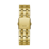 Buy Shop Guess Surge Chronograph Black Dial Gold Steel Strap Watch for Men - W1258G2 USA Online
