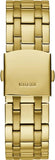 Buy Shop Guess Surge Chronograph Black Dial Gold Steel Strap Watch for Men - W1258G2 USA Online