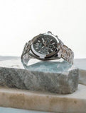 Buy Shop Guess Surge Chronograph Black Dial Silver Steel Strap Watch for Men - W1258G1 USA Online