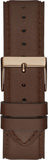 Buy Shop Guess Tailor Analog Blue Dial Brown Leather Strap Watch for Men - GW0389G3 USA Online