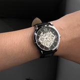 Buy Shop Guess Tailor Multifunction Black Dial Black Leather Strap Watch for Men - GW0389G1 USA Online