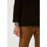 Buy Shop Guess Tailor Multifunction Black Dial Black Leather Strap Watch for Men - GW0389G1 USA Online