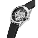Buy Shop Guess Tailor Multifunction Black Dial Black Leather Strap Watch for Men - GW0389G1 USA Online