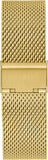Buy Shop Guess Tailor Multifunction Gold Dial Gold Mesh Bracelet Watch for Men - GW0368G2 USA Online