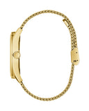 Buy Shop Guess Tailor Multifunction Gold Dial Gold Mesh Bracelet Watch for Men - GW0368G2 USA Online