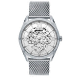 Buy Shop Guess Tailor Multifunction Silver Dial Silver Mesh Bracelet Watch for Men - GW0368G1 USA Online