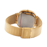 Buy Shop Guess Tapestry Diamonds Gold Dial Gold Mesh Bracelet Watch for Women - GW0354L2 USA Online