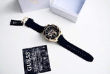 Buy Shop Guess Third Gear Multifunction Black Dial Black Rubber Strap Watch for Men - GW0334G2 USA Online