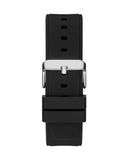 Buy Shop Guess Third Grear Multi Function Black Dial Black Rubber Strap Watch for Men- GW0334G1 USA Online