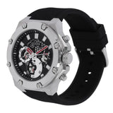 Buy Shop Guess Third Grear Multi Function Black Dial Black Rubber Strap Watch for Men- GW0334G1 USA Online