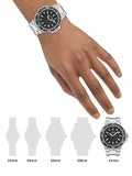 Buy Shop Guess Track Black Dial Silver Steel Strap Watch for Men - GW0426G1 USA Online