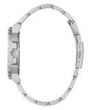Buy Shop Guess Track Black Dial Silver Steel Strap Watch for Men - GW0426G1 USA Online