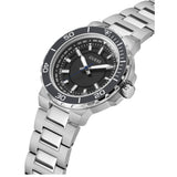 Buy Shop Guess Track Black Dial Silver Steel Strap Watch for Men - GW0426G1 USA Online