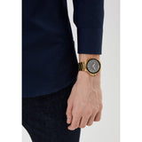 Buy Shop Guess Track Grey Dial Gold Steel Strap Watch for Men - GW0426G2 USA Online