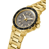 Buy Shop Guess Track Grey Dial Gold Steel Strap Watch for Men - GW0426G2 USA Online