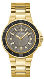 Buy Shop Guess Track Grey Dial Gold Steel Strap Watch for Men - GW0426G2 USA Online