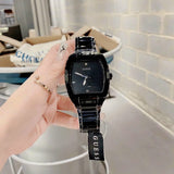 Buy Shop Guess Trend Black Dial Black Steel Strap Watch for Men - GW0387G3 USA Online