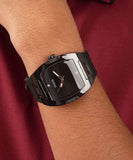Buy Shop Guess Trend Black Dial Black Steel Strap Watch for Men - GW0387G3 USA Online