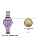 Buy Shop Guess Trend Diamonds Purple Dial Purple Steel Strap Watch for Women - GW0512L4 USA Online