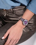 Buy Shop Guess Trend Diamonds Purple Dial Purple Steel Strap Watch for Women - GW0512L4 USA Online