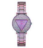Buy Shop Guess Trend Diamonds Purple Dial Purple Steel Strap Watch for Women - GW0512L4 USA Online