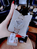 Buy Shop Guess Trend Diamonds Silver Dial Silver Steel Strap Watch for Women - GW0512L1 USA Online