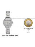 Buy Shop Guess Trend Diamonds Silver Dial Silver Steel Strap Watch for Women - GW0512L1 USA Online