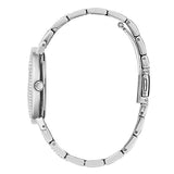 Buy Shop Guess Trend Diamonds Silver Dial Silver Steel Strap Watch for Women - GW0512L1 USA Online